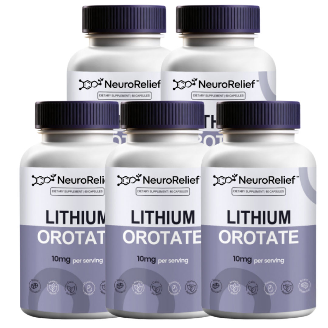 NeuroRelief™ | Lithiumorotat-Nahrungsergänzungsmittel