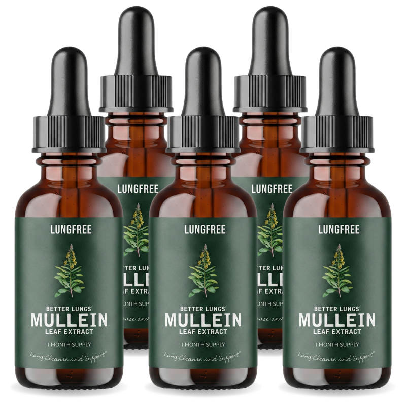 LungFree™ | Königskerzen- und Chlorophyll-Lösung zur Lungenreinigung