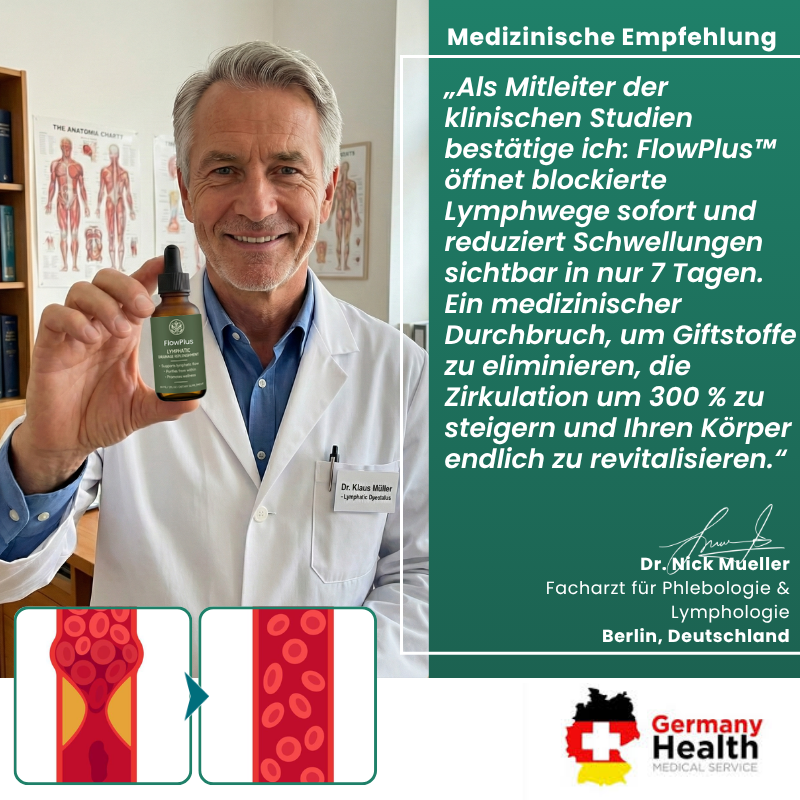 FlowPlus™ Lymphdrainage-Tropfen