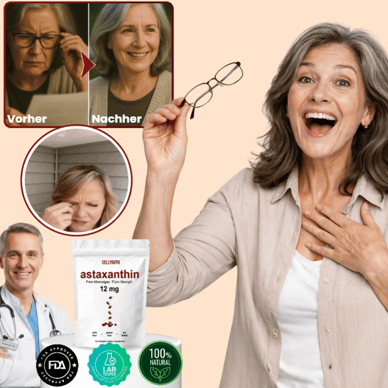 CellYouth™ | Astaxanthin Softgels for Eye, Skin & Joint Health