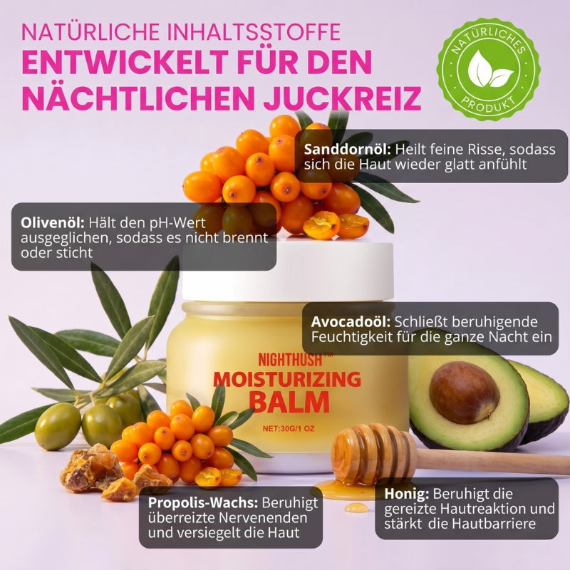 NightHush™ | 100 % natürlicher Balsam bei vulvärem Juckreiz