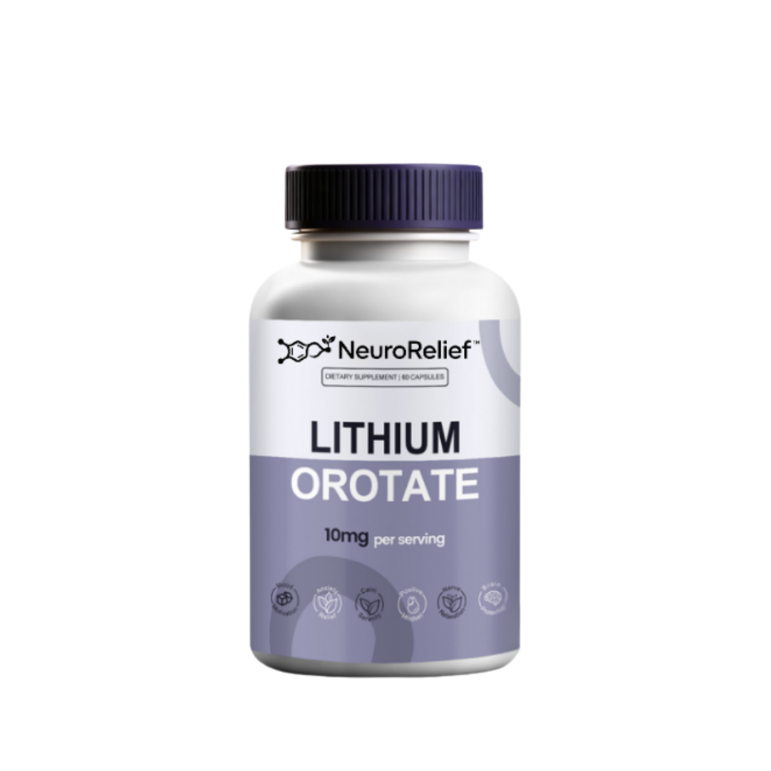 NeuroRelief™ | Lithiumorotat-Nahrungsergänzungsmittel