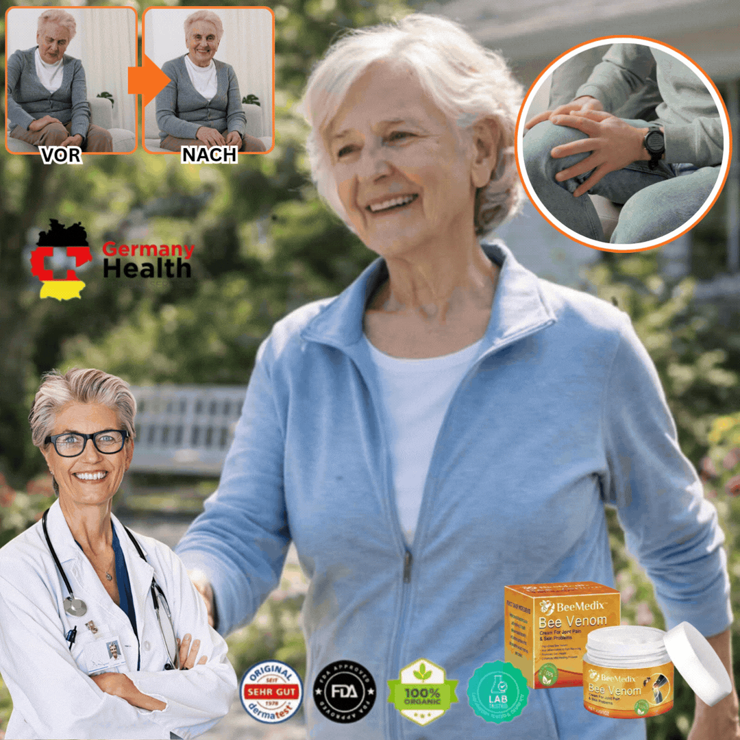 BeeMedix™ | Gelenkschmerz-lindernde Creme