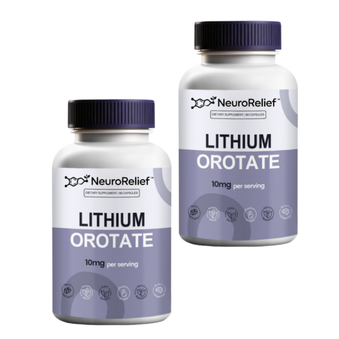 NeuroRelief™ | Lithiumorotat-Nahrungsergänzungsmittel