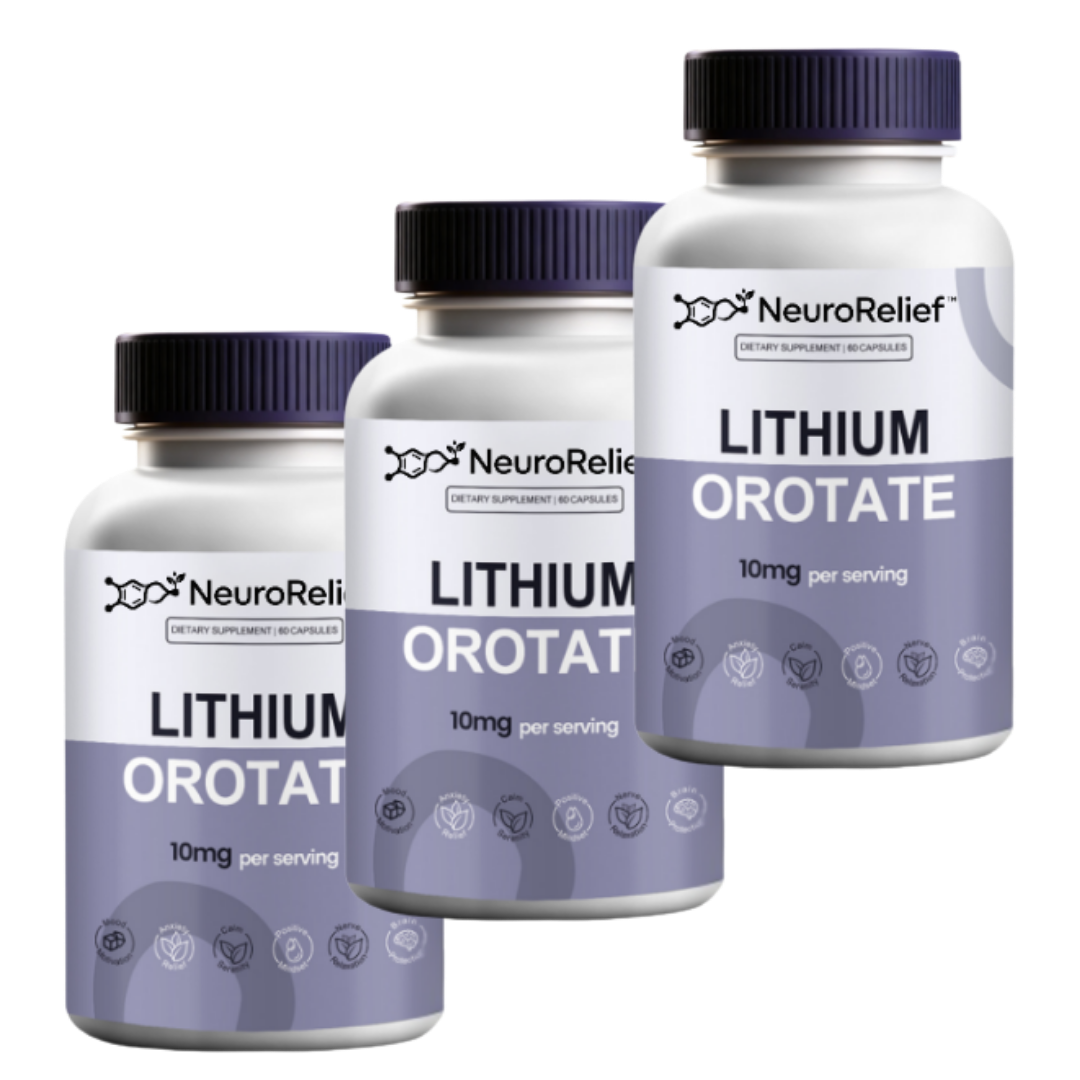 NeuroRelief™ | Lithiumorotat-Nahrungsergänzungsmittel
