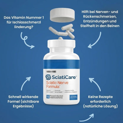 SciatiCare™ | Nervenunterstützungs-Supplement