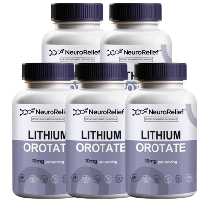 NeuroRelief™ | Lithiumorotat-Nahrungsergänzungsmittel