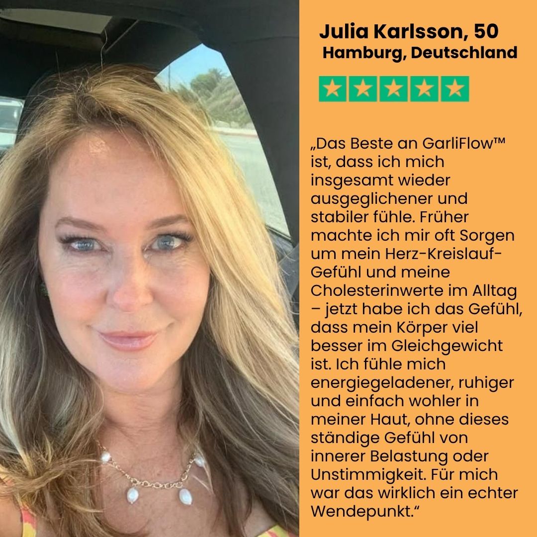 GarliFlow™ | Altersgereifter Knoblauch-Extrakt