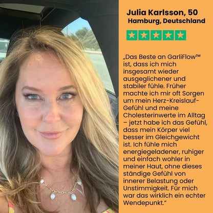 GarliFlow™ | Altersgereifter Knoblauch-Extrakt