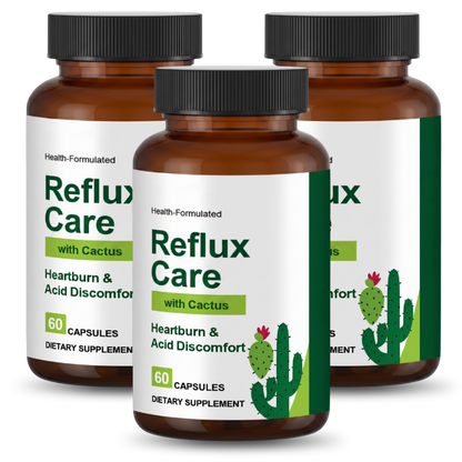 RefluxCare™ | 100% Pflanzlich gegen Sodbrennen