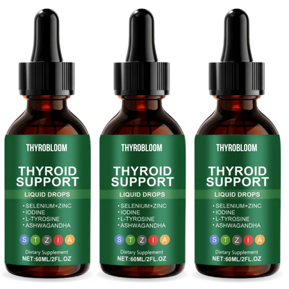 ThyroBloom™ | Natürlicher Schilddrüsen-Komplex für Frauen