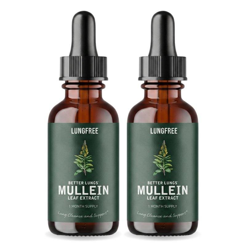 LungFree™ | Königskerzen- und Chlorophyll-Lösung zur Lungenreinigung