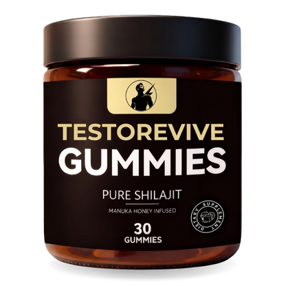 TestoRevive™ | Himalayan Shilajit T-Booster Gummies