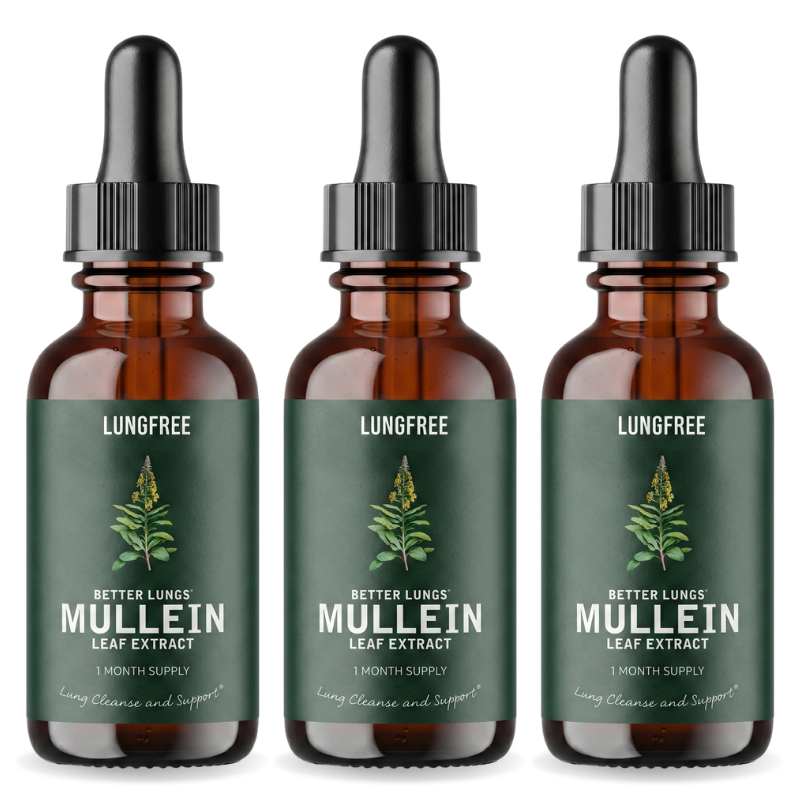 LungFree™ | Königskerzen- und Chlorophyll-Lösung zur Lungenreinigung
