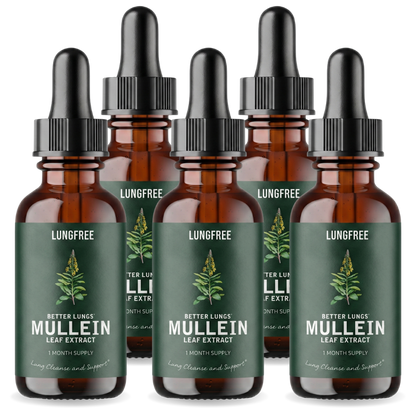LungFree™ | Königskerzen- und Chlorophyll-Lösung zur Lungenreinigung