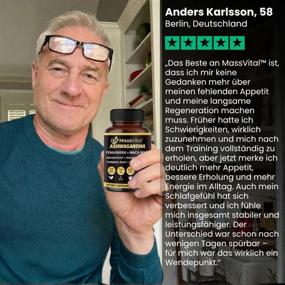 MassVital™ | Muskelaufbau-Supplement