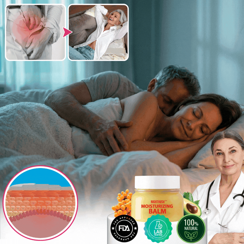 NightHush™ | 100 % natürlicher Balsam bei vulvärem Juckreiz