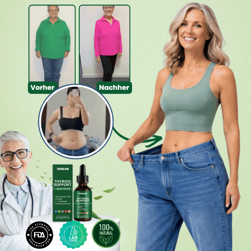 ThyroBloom™ | Natürlicher Schilddrüsen-Komplex für Frauen