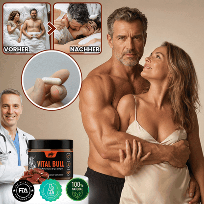 VitalBull™ | Der T-Booster, den Wikinger vor jeder Schlacht aßen