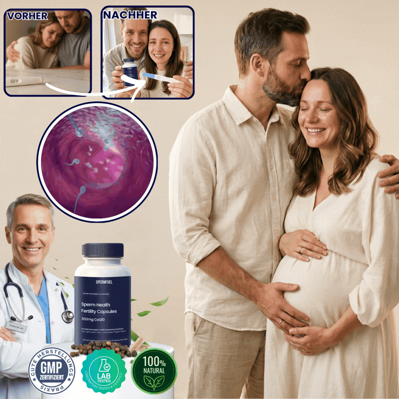 SpermFuel™ | 300mg CoQ10 + hochpotente Verstärker