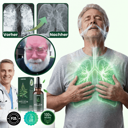 LungFree™ | Königskerzen- und Chlorophyll-Lösung zur Lungenreinigung