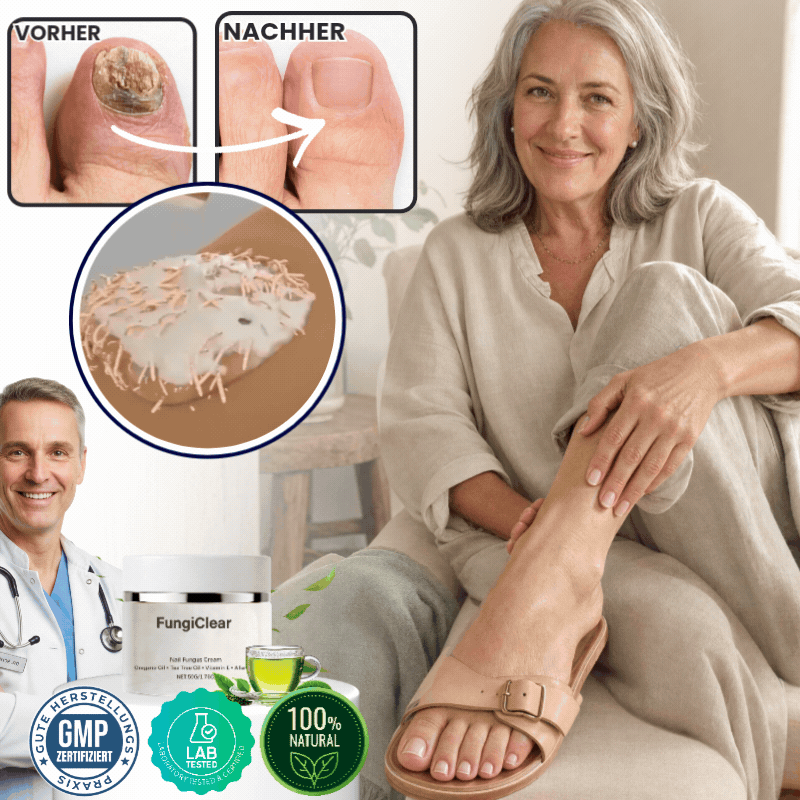 FungiClear™ | Behandlungscreme gegen Nagelpilz