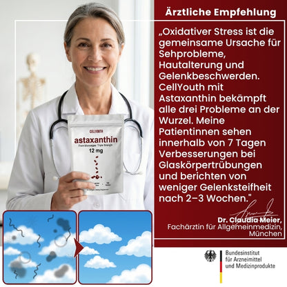 CellYouth™ | Astaxanthin Softgels for Eye, Skin & Joint Health