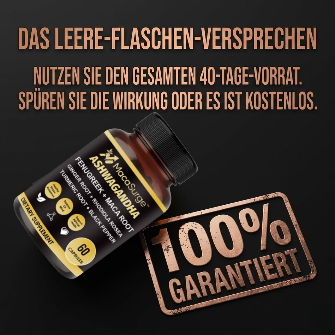 MacaSurge™ | Energie- und Leistungs-Supplemente