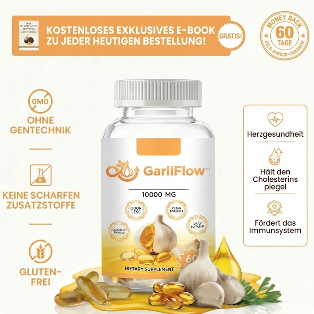 GarliFlow™ | Altersgereifter Knoblauch-Extrakt