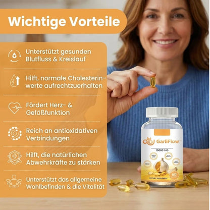 GarliFlow™ | Altersgereifter Knoblauch-Extrakt