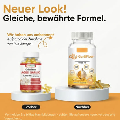 GarliFlow™ | Altersgereifter Knoblauch-Extrakt
