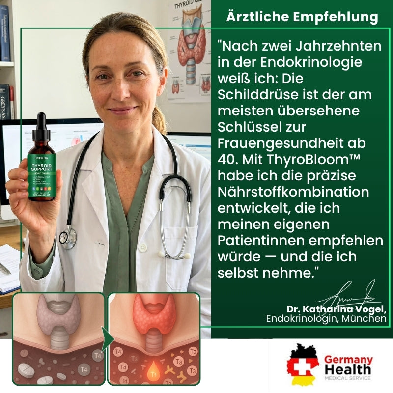 ThyroBloom™ | Natürlicher Schilddrüsen-Komplex für Frauen