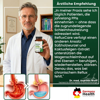 RefluxCare™ | 100% Pflanzlich gegen Sodbrennen