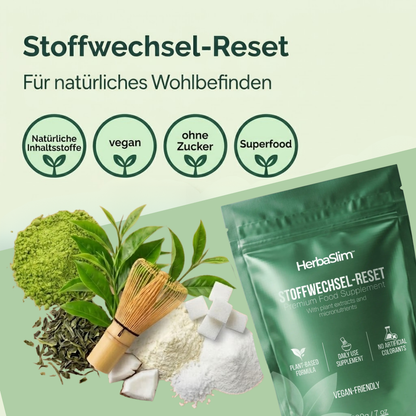 HerbaSlim™ | Abnehmpulver mit 100 % pflanzlicher Matcha-Kraft