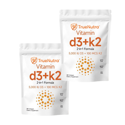 TrueNutra™ | Vitamin D3 + K2 Unterstützung