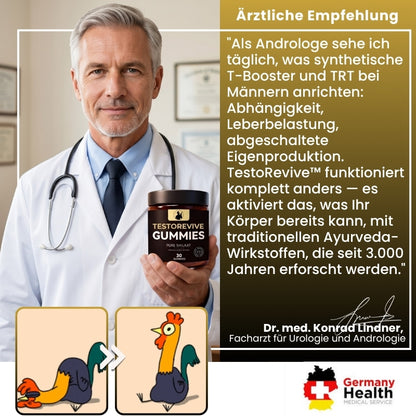 TestoRevive™ | Himalayan Shilajit T-Booster Gummies