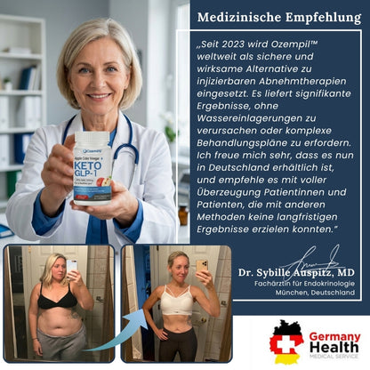 OzemPil™ | Keto-GLP-1-Kapsel zur Gewichtsabnahme