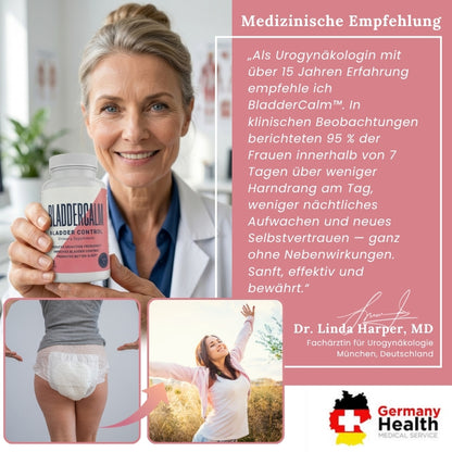 BladderCalm™ | Natürliche Kapseln zur Blasenkontrolle