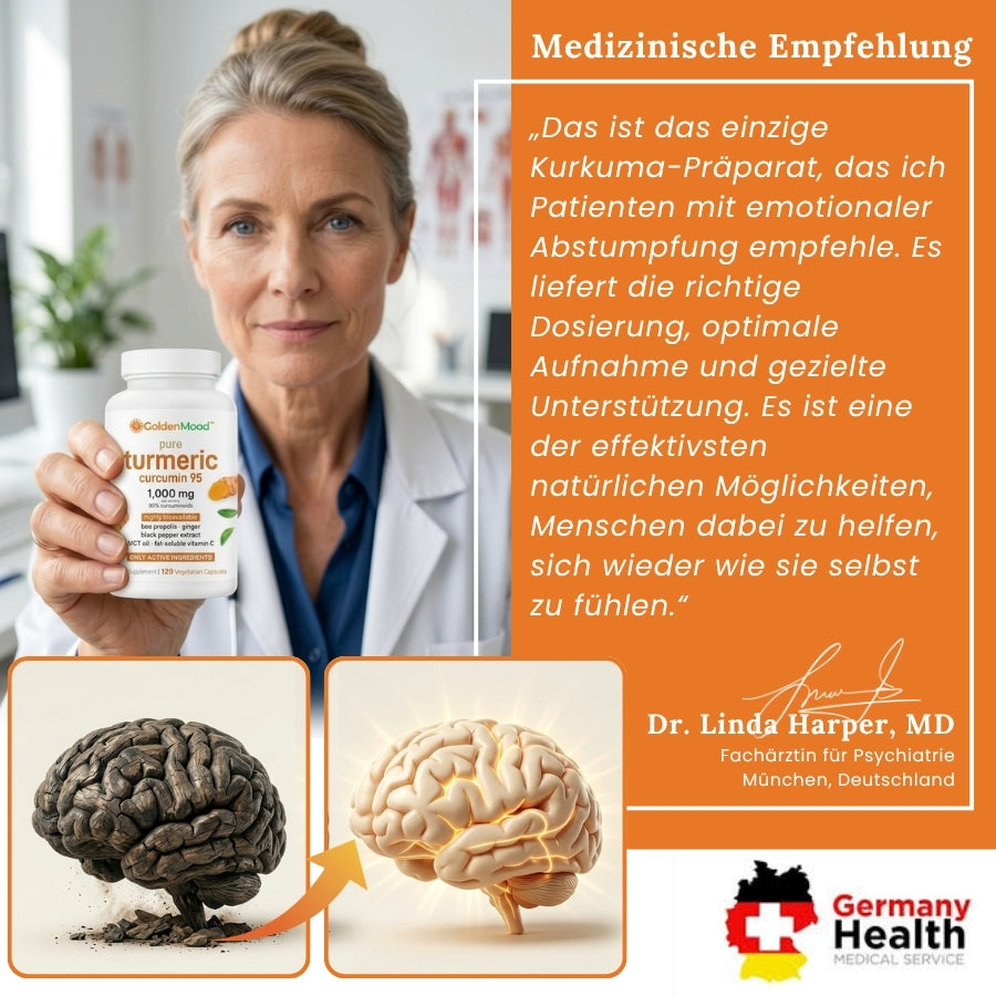 GoldenMood™ | Bioverfügbare Curcumin-Stimmungsformel