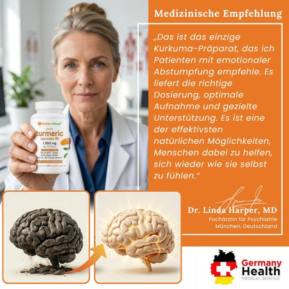 GoldenMood™ | Bioverfügbare Curcumin-Stimmungsformel
