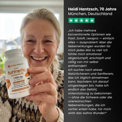 GoldenMood™ | Bioverfügbare Curcumin-Stimmungsformel