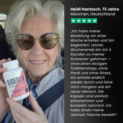 BladderCalm™ | Natürliche Kapseln zur Blasenkontrolle