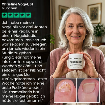 FungiClear™ | Behandlungscreme gegen Nagelpilz