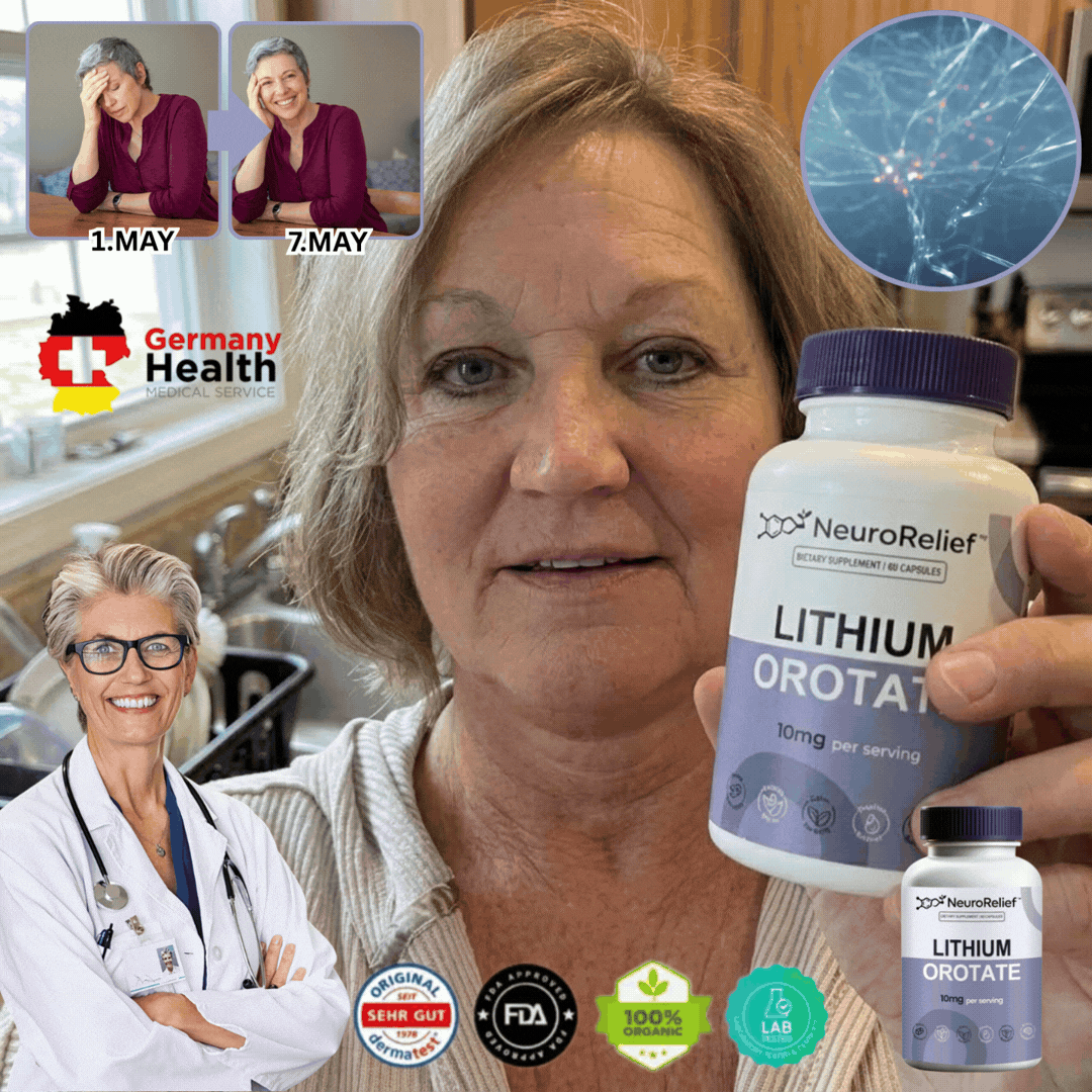 NeuroRelief™ | Lithiumorotat-Nahrungsergänzungsmittel