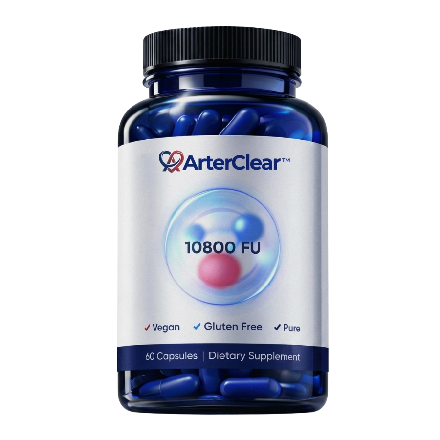ArterClear™ | Klinische 10.800 FU Nattokinase-Kapseln