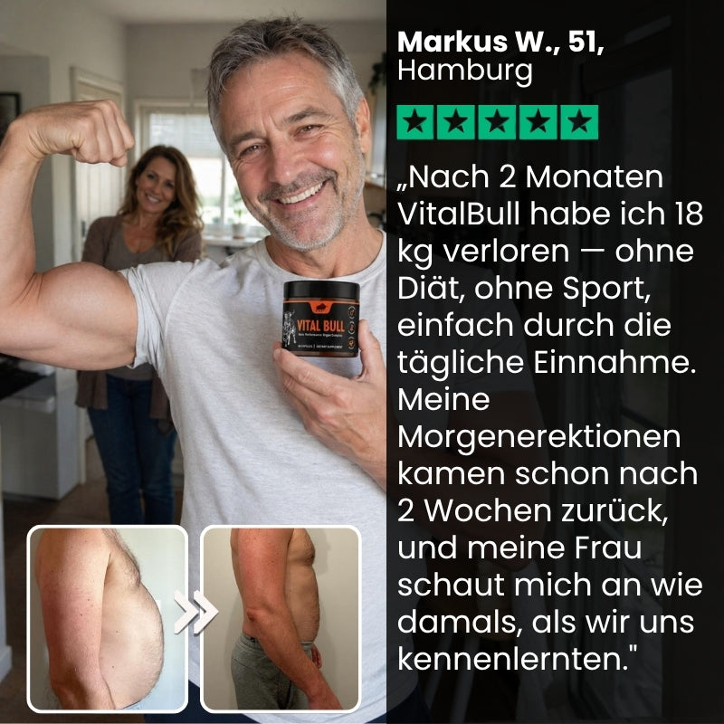 VitalBull™ | Der T-Booster, den Wikinger vor jeder Schlacht aßen