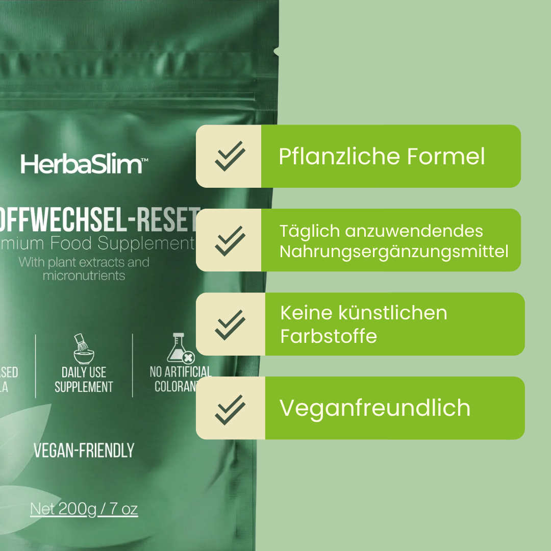 HerbaSlim™ | Abnehmpulver mit 100 % pflanzlicher Matcha-Kraft