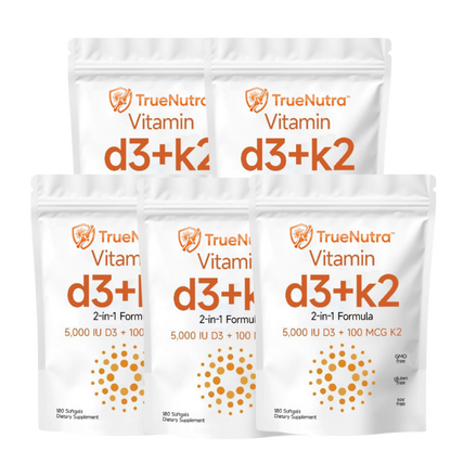 TrueNutra™ | Vitamin D3 + K2 Unterstützung