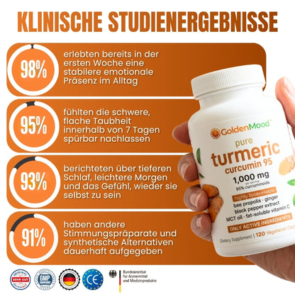GoldenMood™ | Bioverfügbare Curcumin-Stimmungsformel