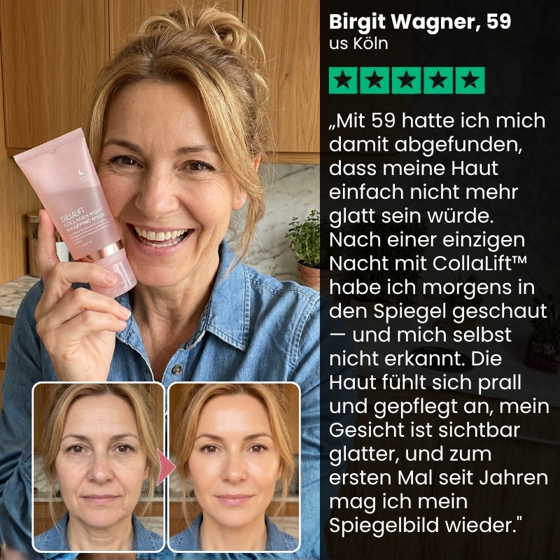 CollaLift™ | Koreanisch-inspirierte Kollagen-Lifting-Maske über Nacht